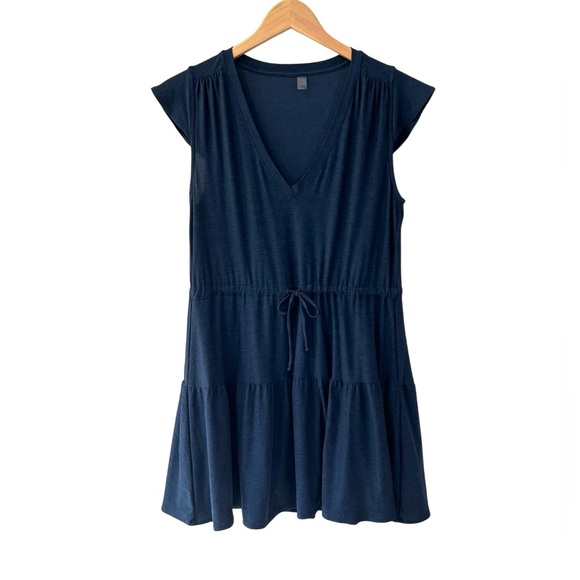 Beyond Yoga Dresses & Skirts - Beyond Yoga Featherweight Spacedye Out and About mini Dress S navy
